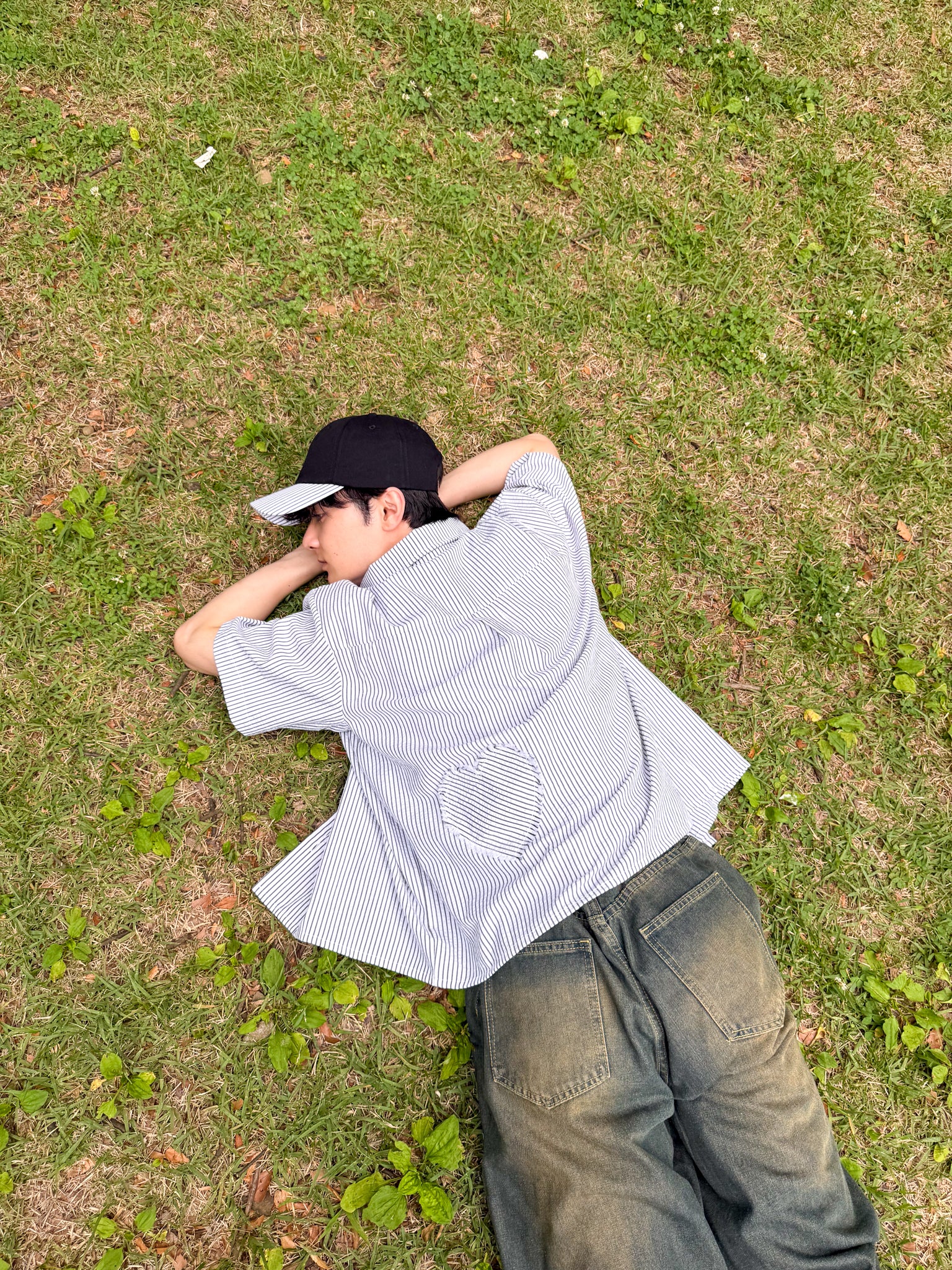 Back Heart Check Shirt【MS26CK01】