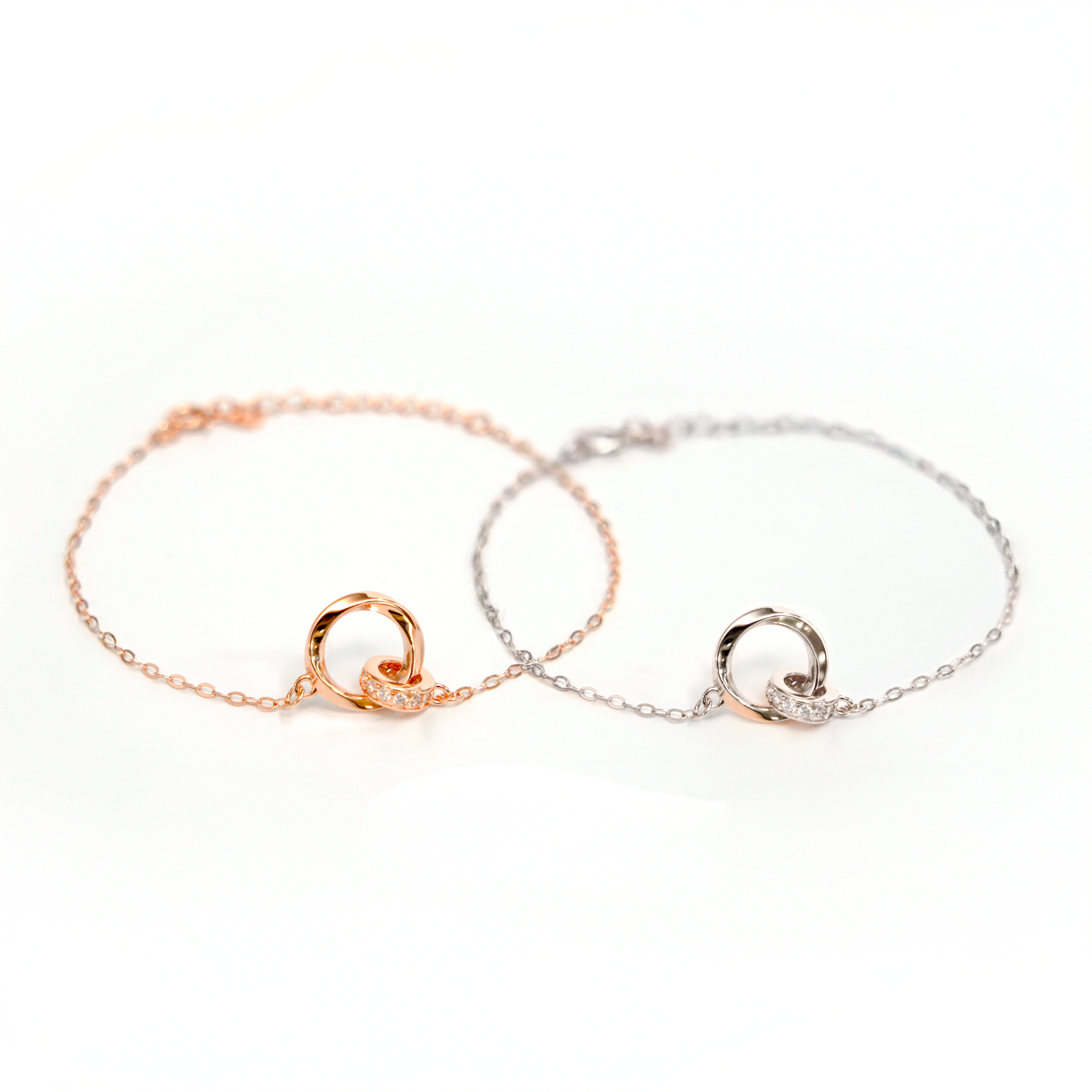 ペアブレスレット メビウス S925製【NOPB2】