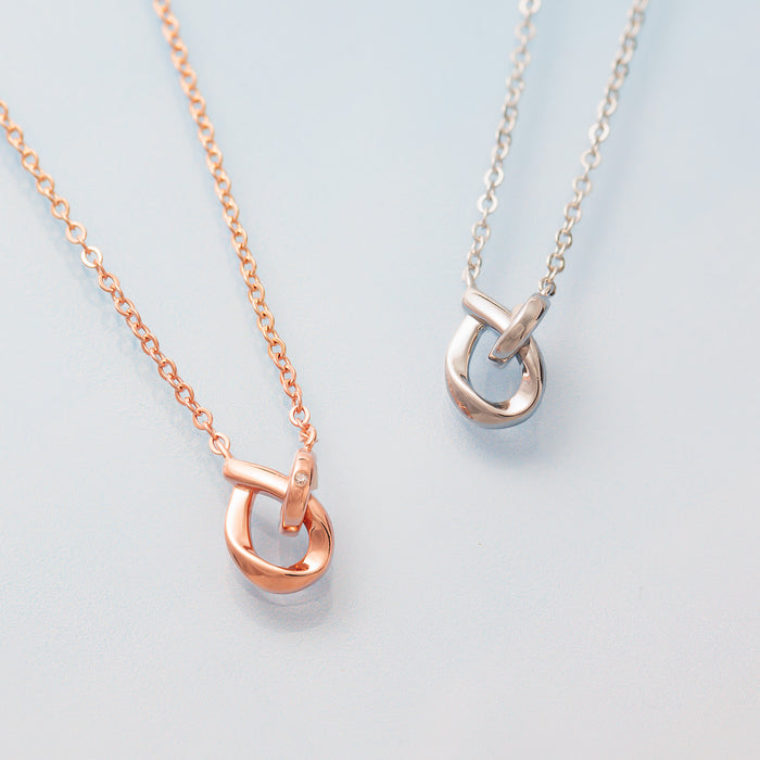 ペアネックレス シンプル S925製【NOPN3】