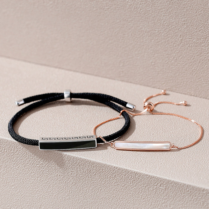 ペアブレスレット 韓国風 S925製【NSPB2】  ブレスレット Nicoiro Official Store ペアルック.