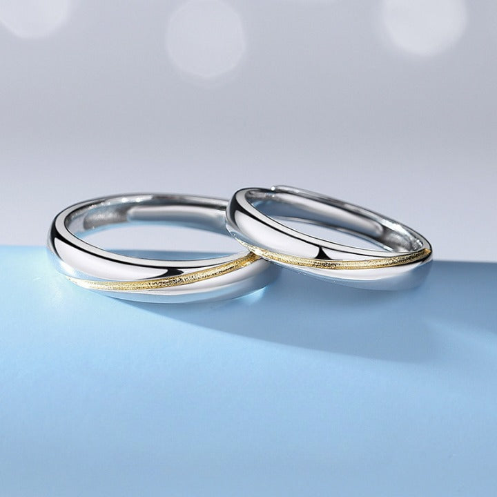 ペアリング ゴールドライン S925製【NSPR41】 指輪 Nicoiro Official Store ペアルック.